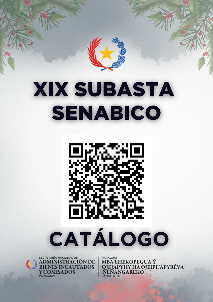 Catálogo de la XIX Subasta de SENABICO